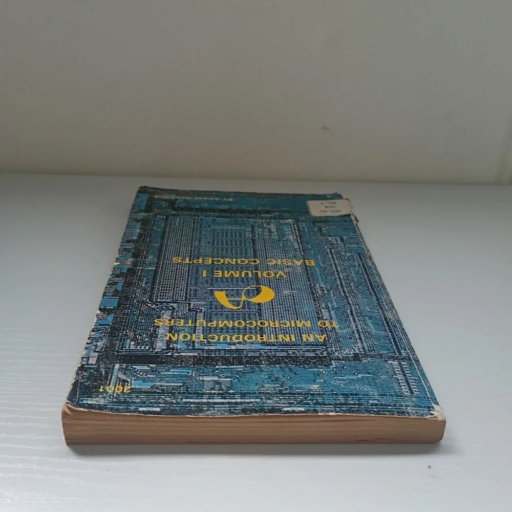 An Introduction To Microcomputers Volume 1; Adam Osborne; VINTAGE 1976